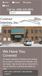 Mobile Screenshot of contractinteriorsflooring.com